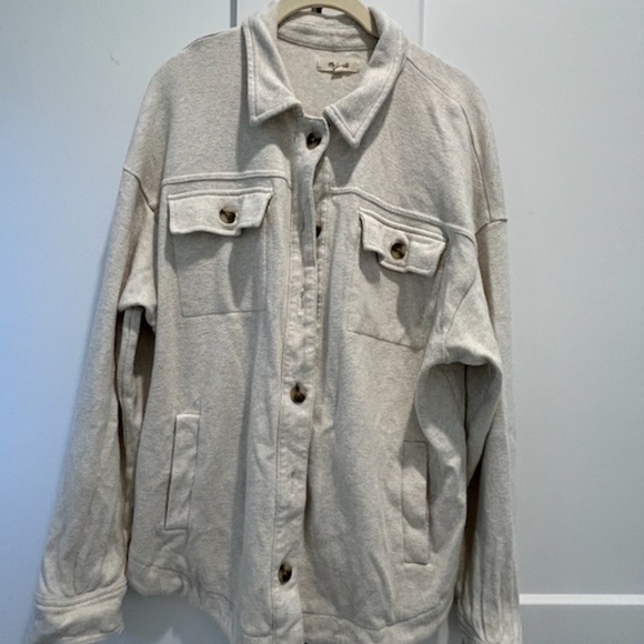 Madewell Shirt-Jacket Womens Waffleback Branner - Picture 2 of 6
